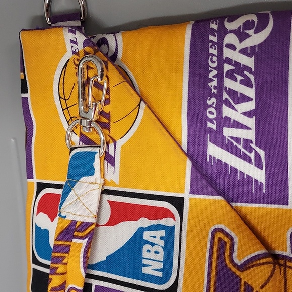 NWOT Lakers handcrafted bag. - Picture 7 of 7